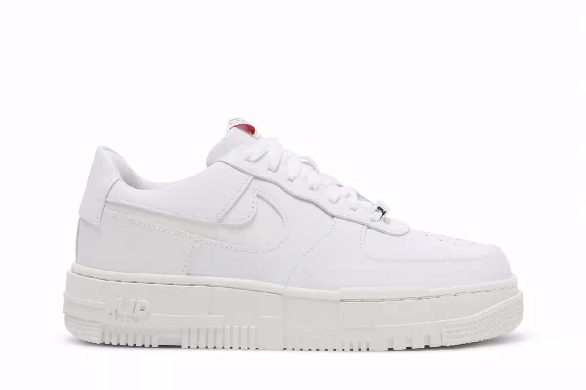 Nike Women's Air Force 1 Pixel Summit White, view 2