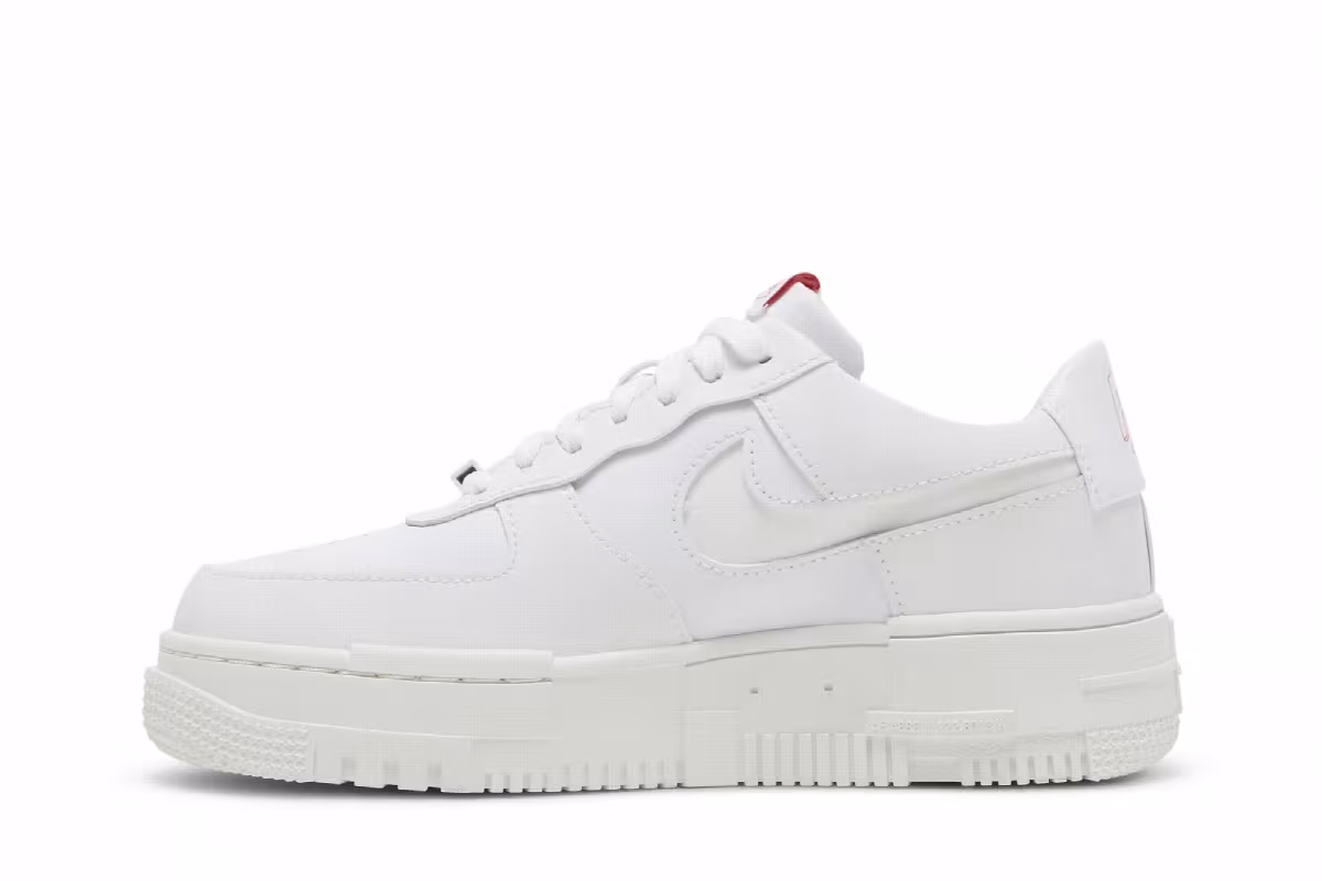 Nike Women's Air Force 1 Pixel Summit White, view 4