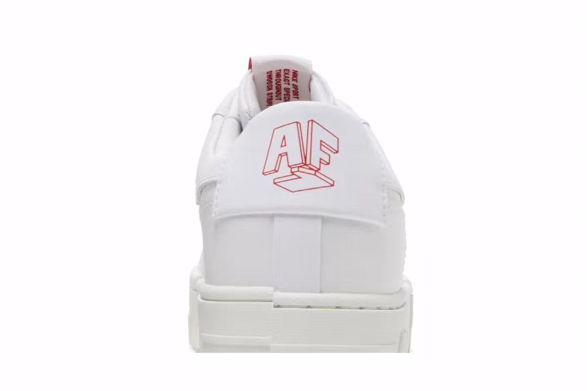 Nike Women's Air Force 1 Pixel Summit White, view 8