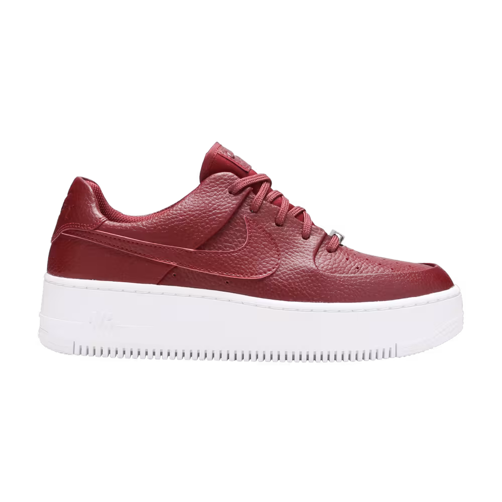 Nike Women's Air Force 1 Sage Low Team Red