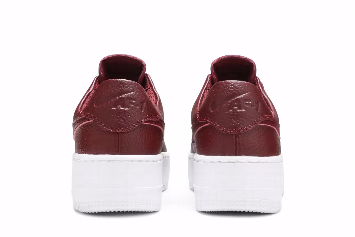Nike Women's Air Force 1 Sage Low Team Red, view 7