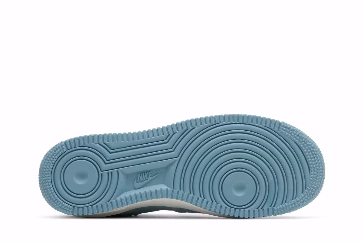 Nike Women's Air Force 1 High Sculpt Worn Blue, view 5