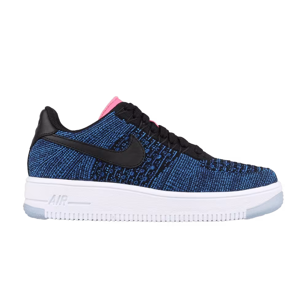 Nike Women's Air Force 1 Flyknit Low Deep Royal Blue