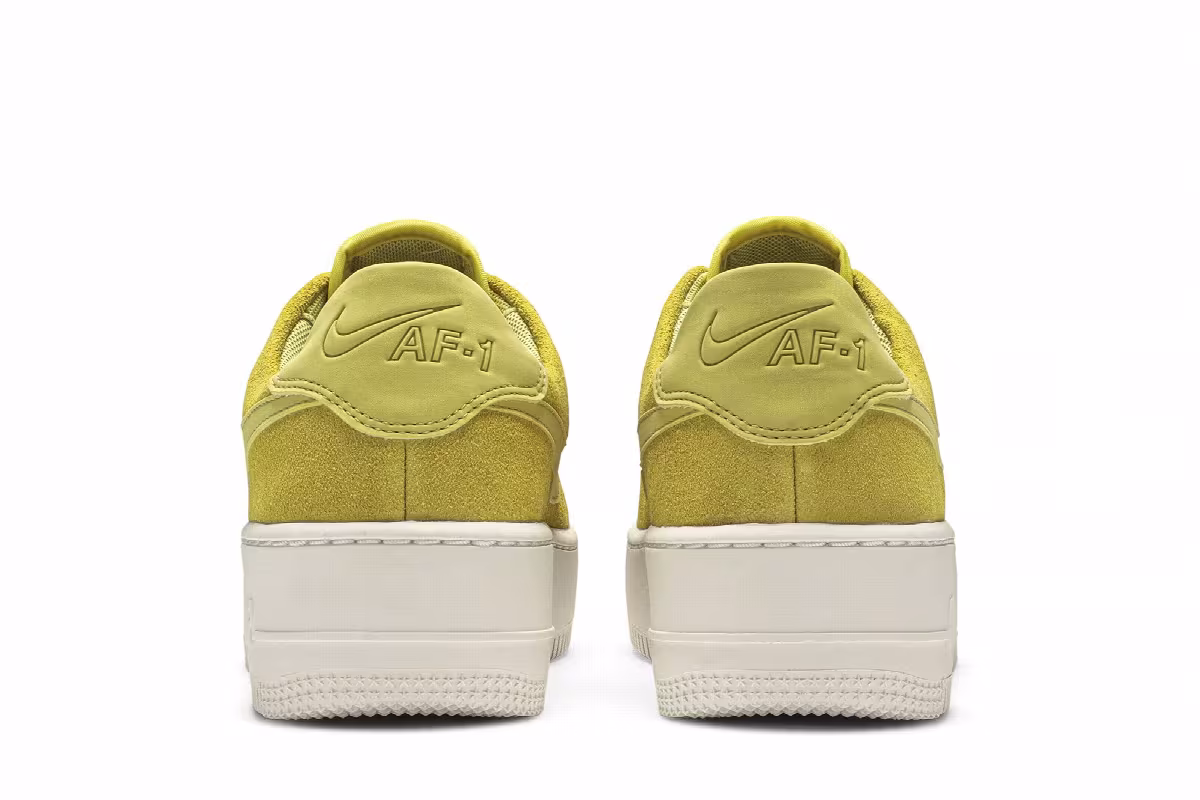 Nike Women's Air Force 1 Sage Low Celery, view 7