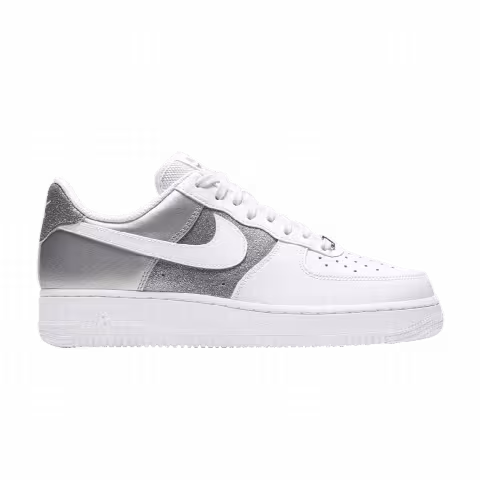 Nike Wmns Air Force 1 '07 'White Metallic Silver'