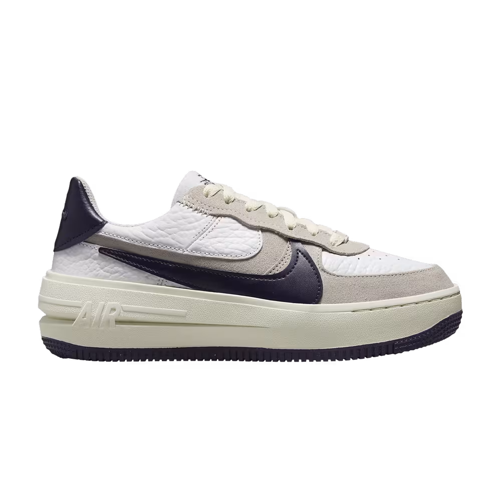 Nike Women's Air Force 1 PLT.AF.ORM Summit White Navy