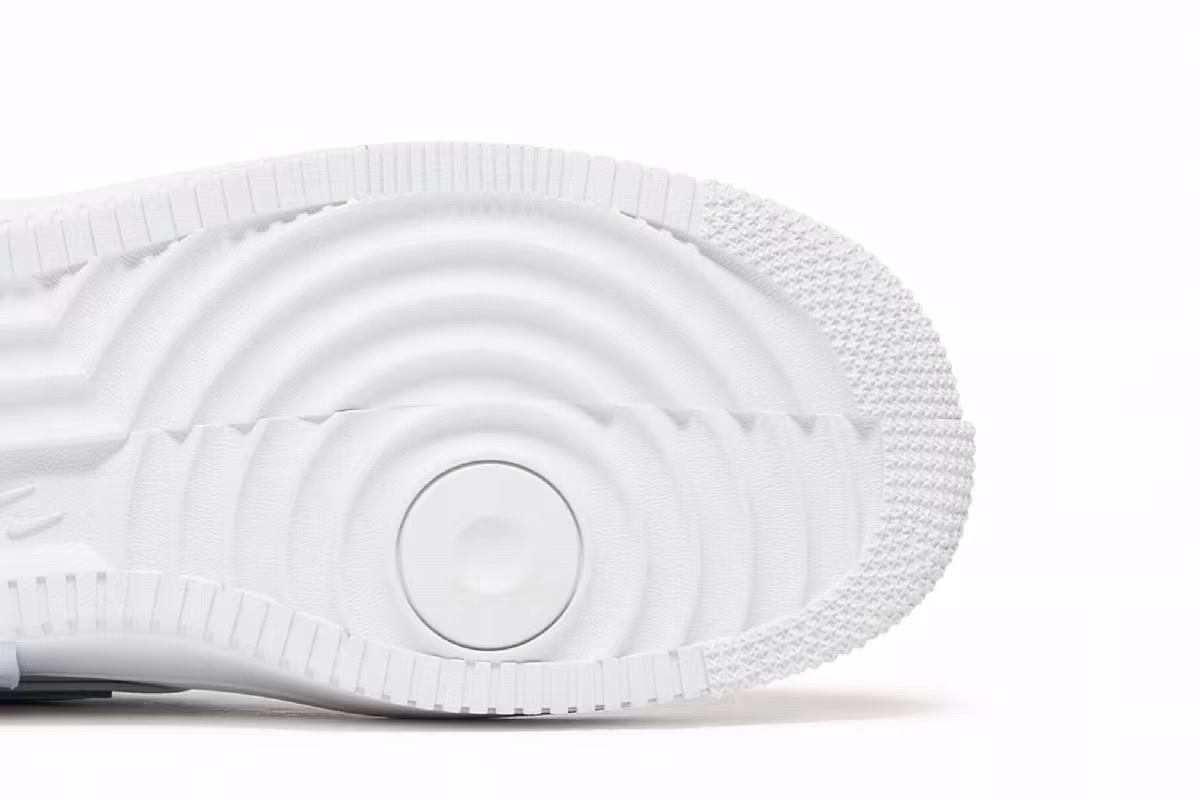 Nike Women's Air Force 1 Fontanka Triple White, view 6