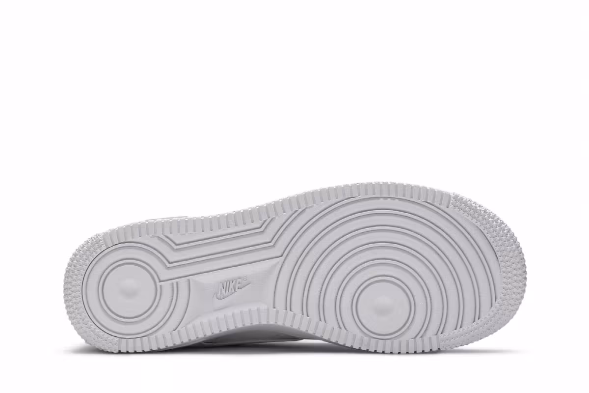Nike Women's Air Force 1 White Metallic Gold, view 5