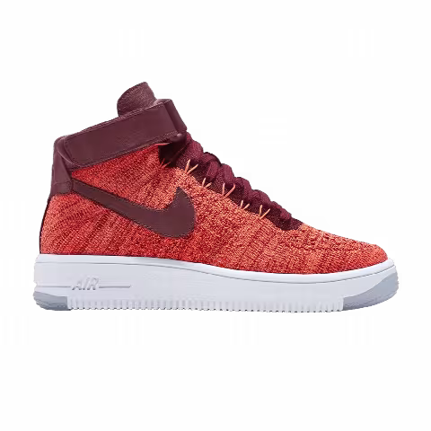 Nike Wmns Air Force 1 Flyknit 'Total Crimson'