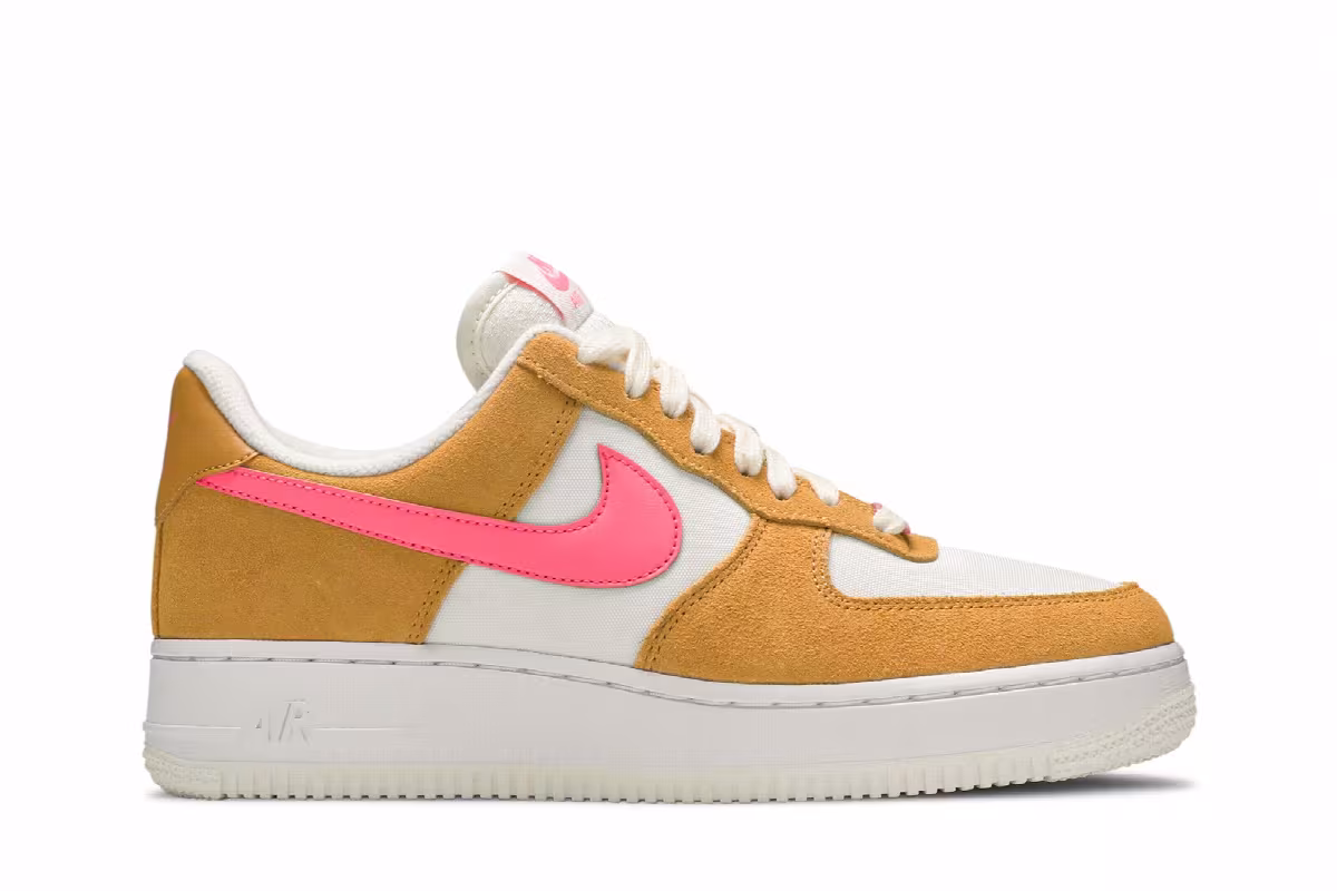 Nike Women's Air Force 1 Twine Electric Orange, view 2