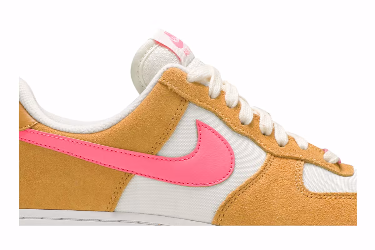 Nike Women's Air Force 1 Twine Electric Orange, view 3