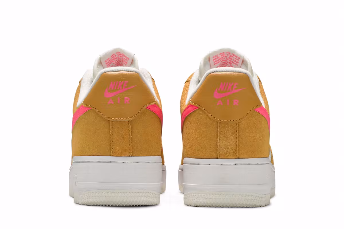 Nike Women's Air Force 1 Twine Electric Orange, view 7