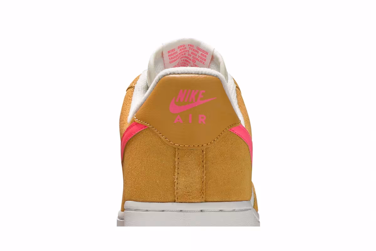 Nike Women's Air Force 1 Twine Electric Orange, view 8