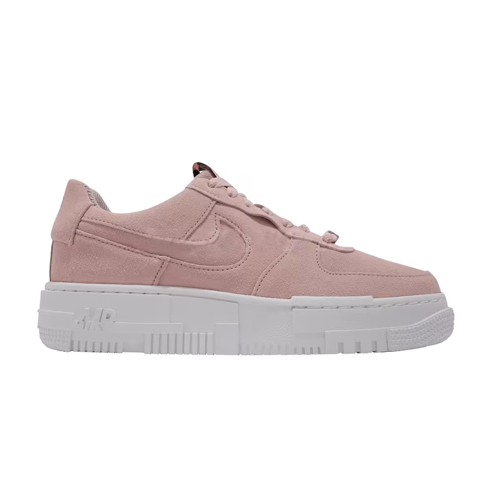 Nike Women's Air Force 1 Pixel Pink Oxford