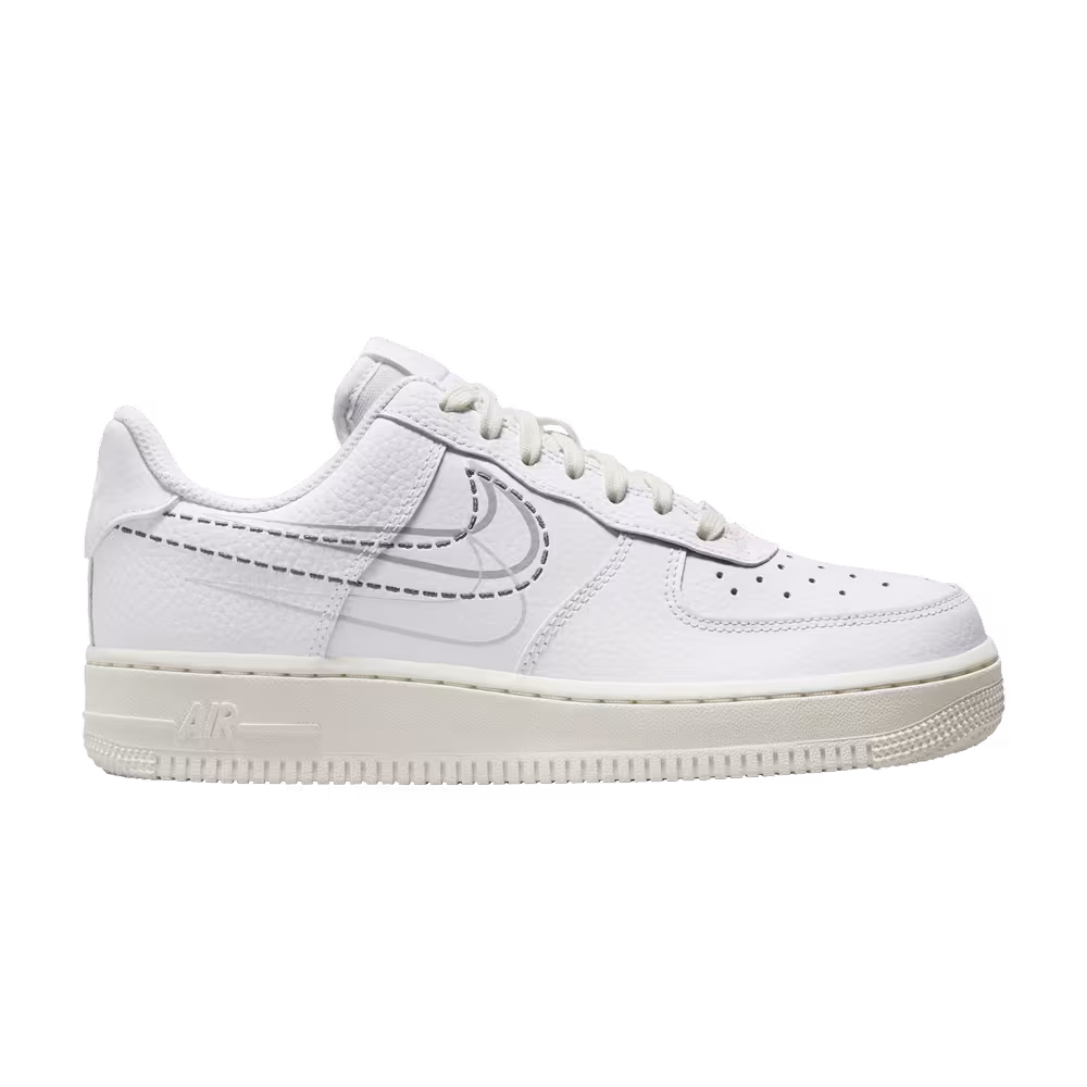Nike Women's Air Force 1 Low Multi-Swoosh - White Sail