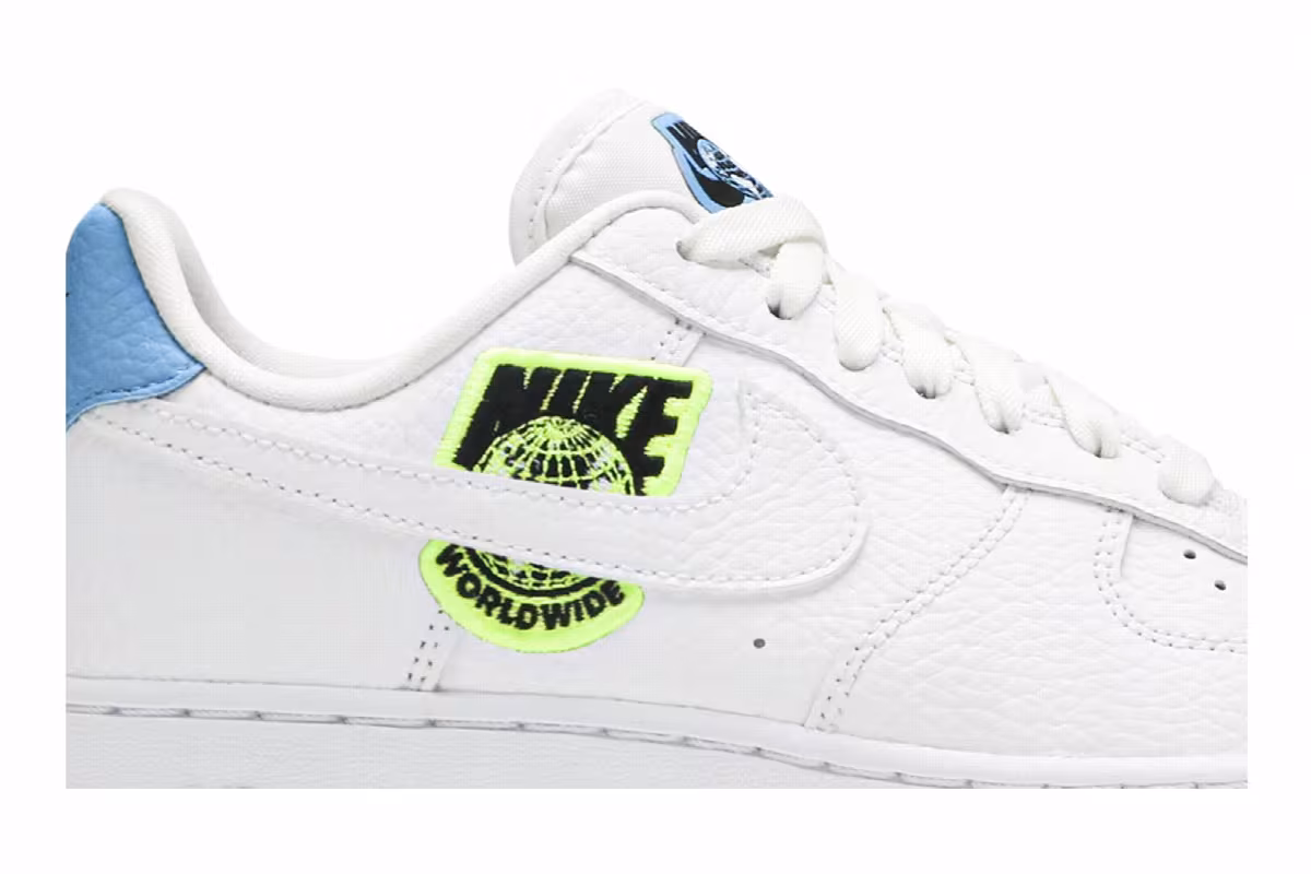 Nike Women's Air Force 1 Worldwide Pack - Volt, view 3