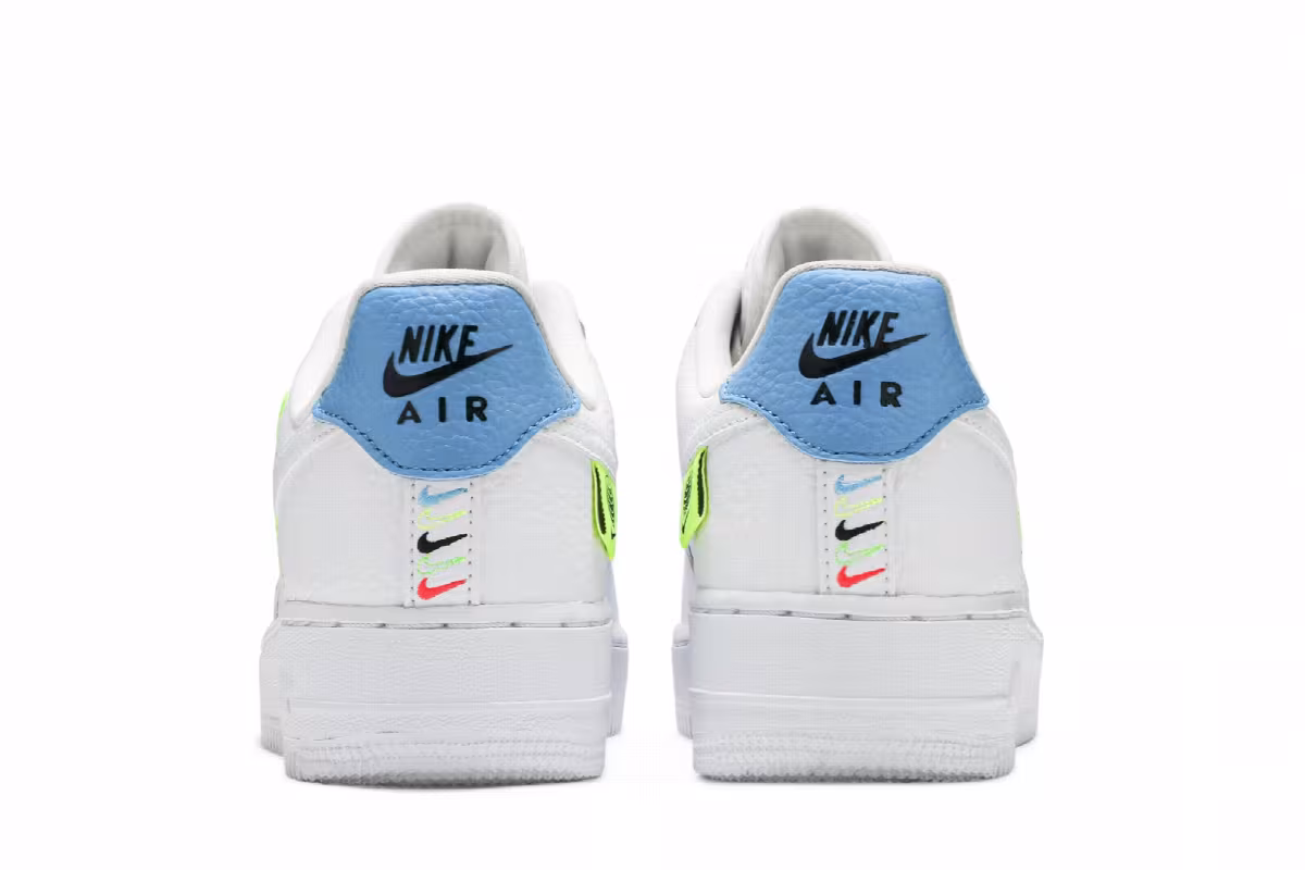 Nike Women's Air Force 1 Worldwide Pack - Volt, view 7