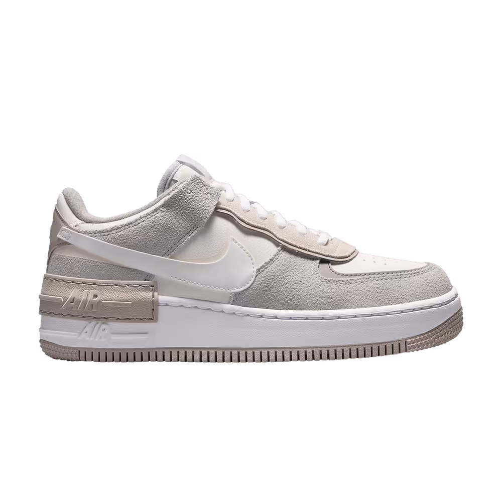 Nike Women's Air Force 1 Shadow Grey Fleece