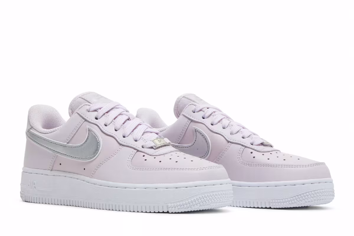 Nike Women's Air Force 1 Venice/Metallic Silver, view 9
