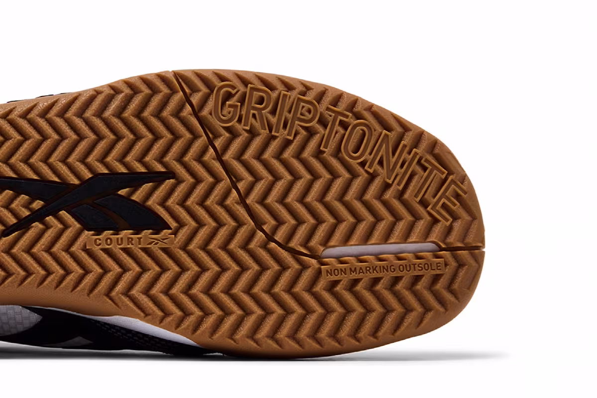 Reebok Nano Court White Black Gum, view 6