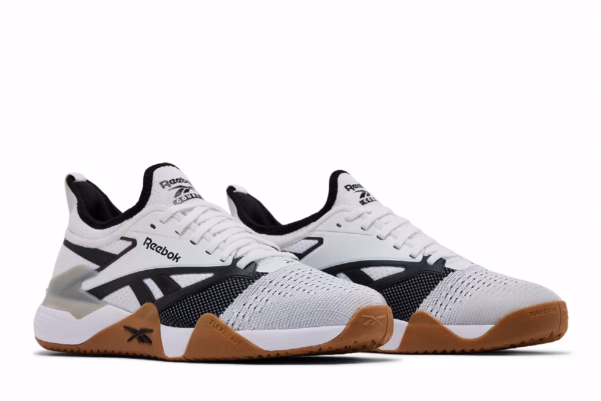 Reebok Nano Court White Black Gum, view 9