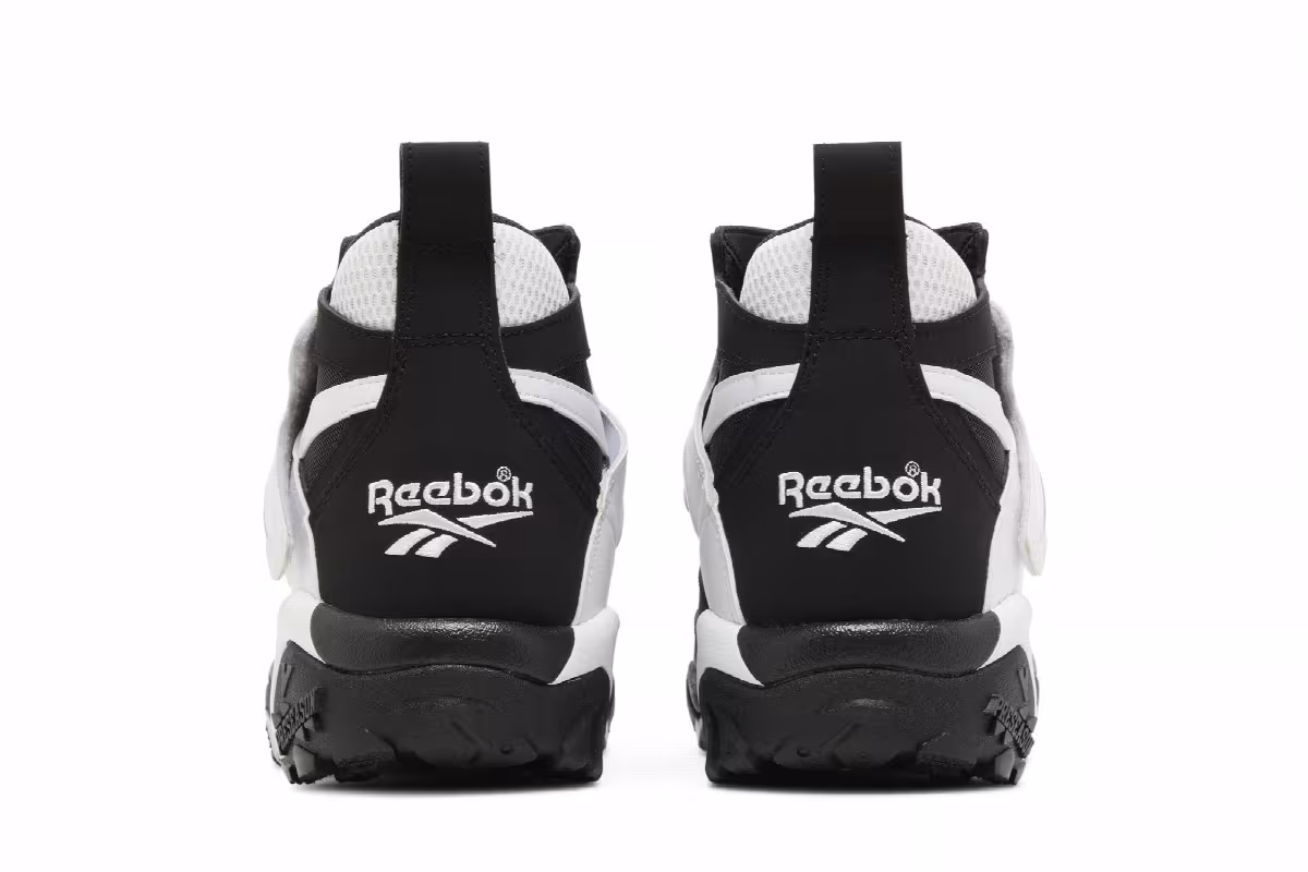 Reebok Preseason 94 Mid Black White, view 7