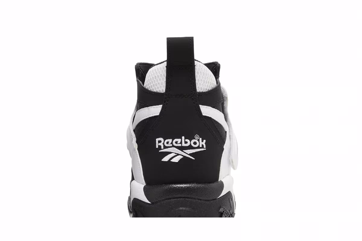 Reebok Preseason 94 Mid Black White, view 8