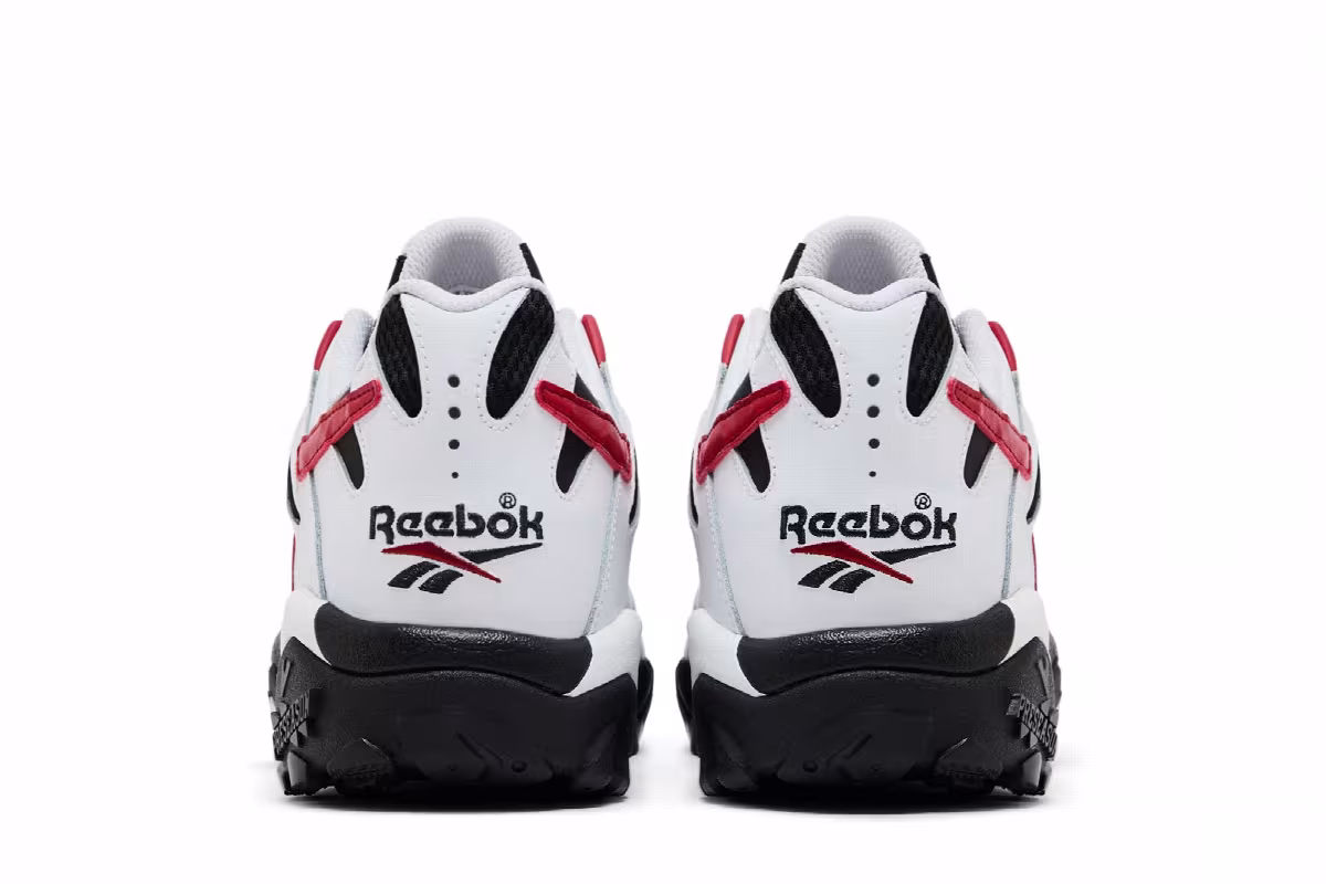Reebok Preseason 94 Low White Flash Red, view 7
