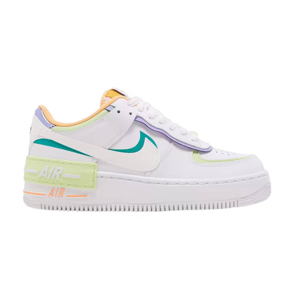 Nike Women's Air Force 1 Shadow White Multi-Color