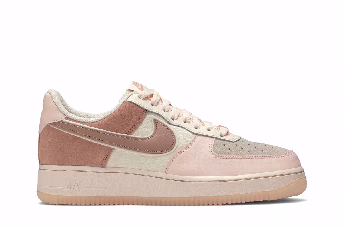 Nike Women's Air Force 1 Washed Coral, view 2