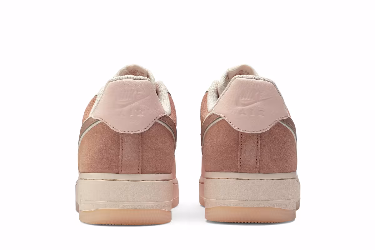 Nike Women's Air Force 1 Washed Coral, view 7