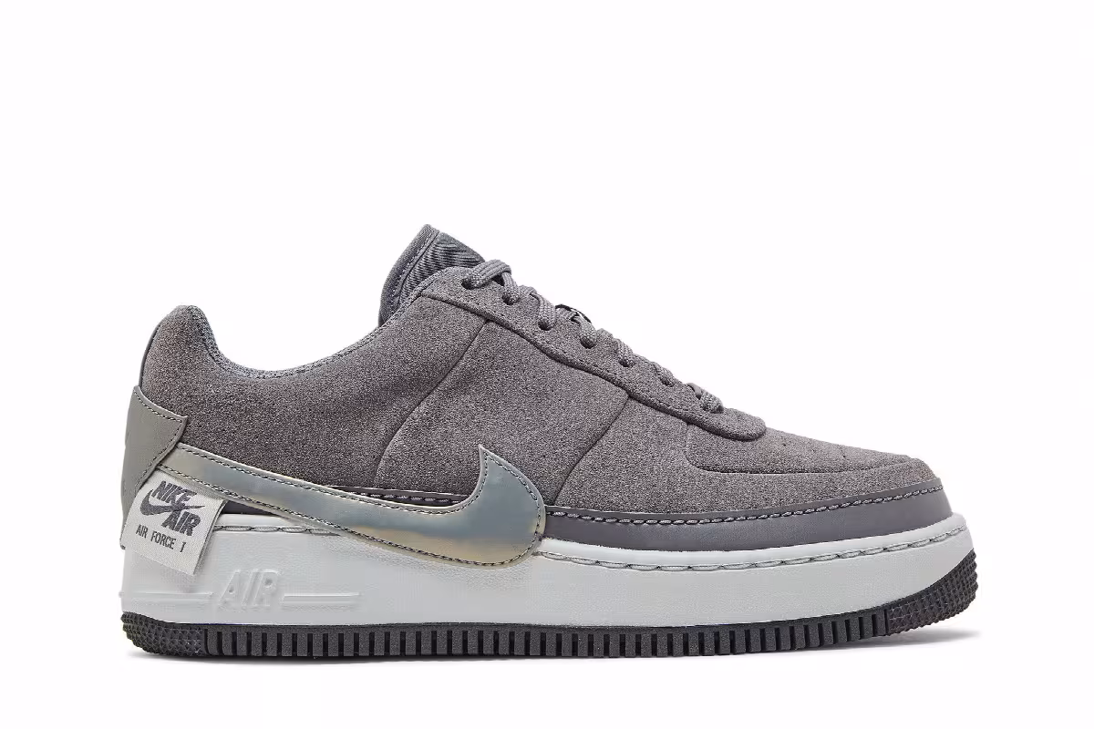 Nike Women's Air Force 1 Jester Low Gunsmoke, view 2