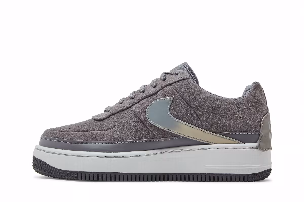 Nike Women's Air Force 1 Jester Low Gunsmoke, view 4