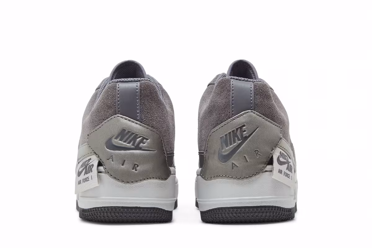 Nike Women's Air Force 1 Jester Low Gunsmoke, view 7