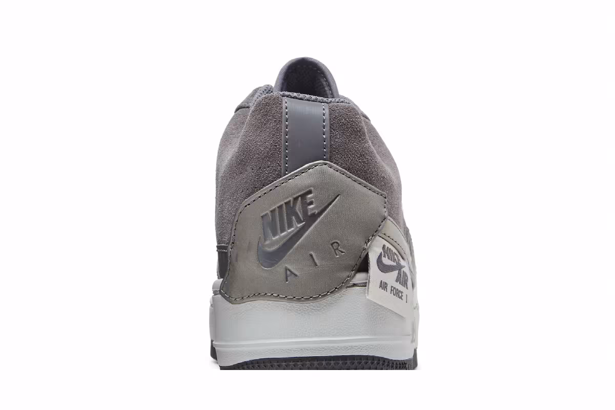 Nike Women's Air Force 1 Jester Low Gunsmoke, view 8