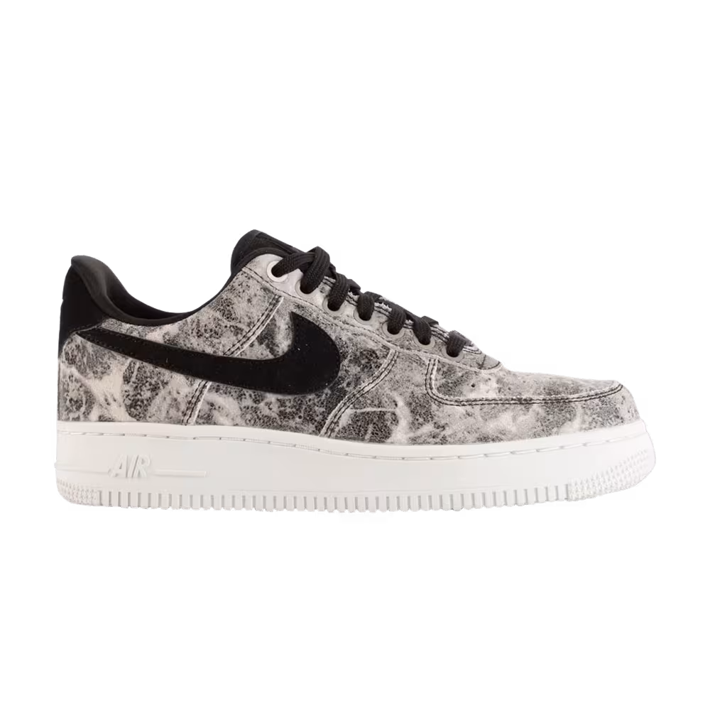 Nike Women's Air Force 1 Black Metallic Pewter