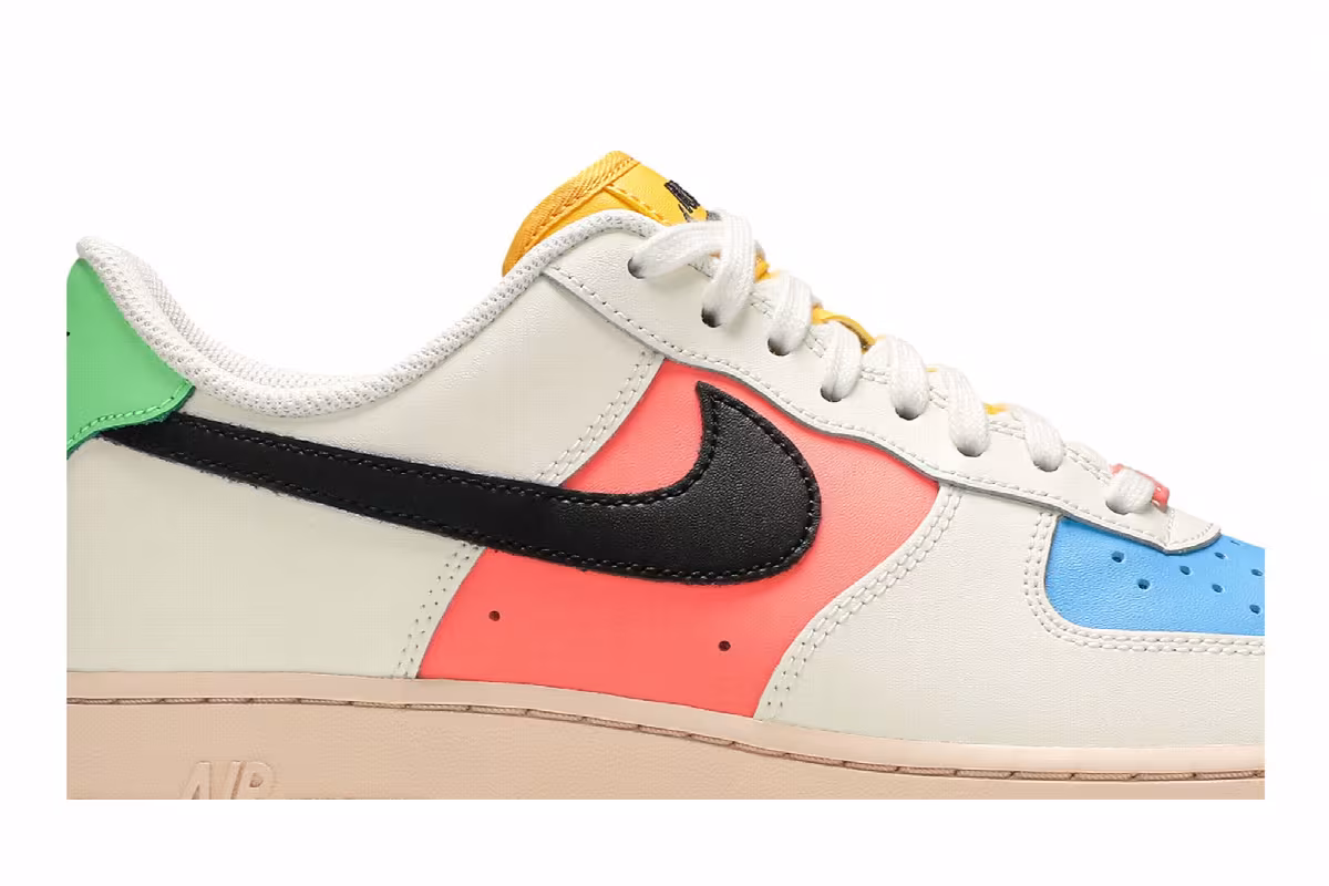 Nike Women's Air Force 1 Sail Multi, view 3