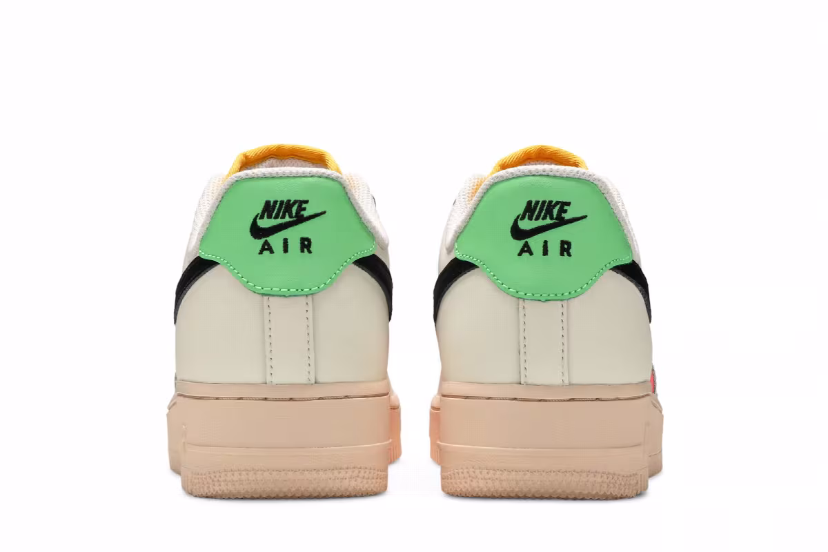 Nike Women's Air Force 1 Sail Multi, view 7