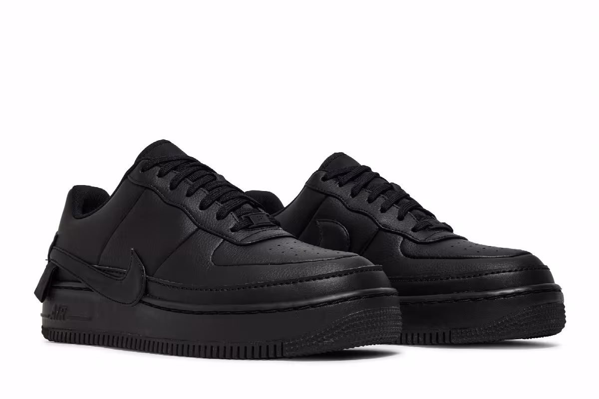 Nike Women's Air Force 1 Jester XX Black, view 9