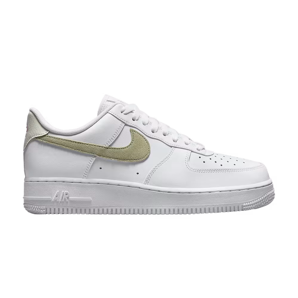 Nike Women's Air Force 1 White Olive Aura