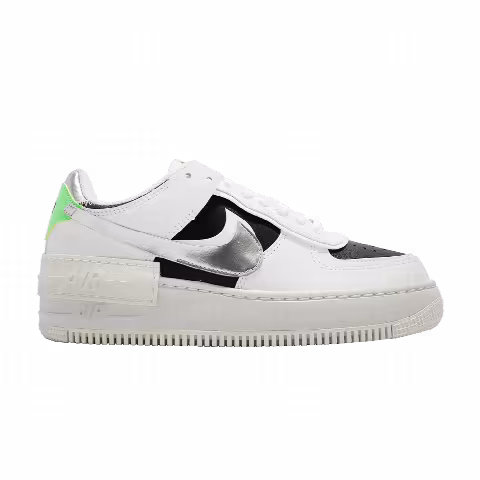 Nike Wmns Air Force 1 Shadow 'White Metallic Silver'