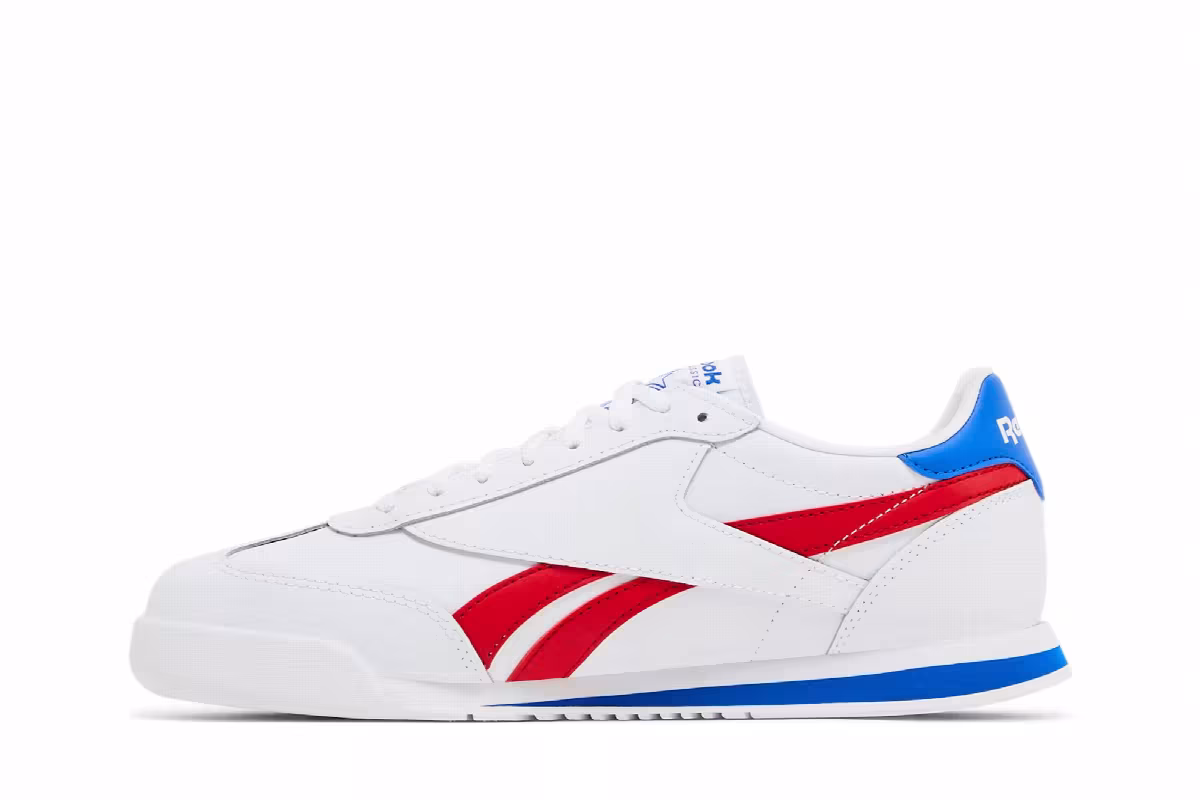 Reebok Campio XT White Vector Red Optimum Blue, view 4
