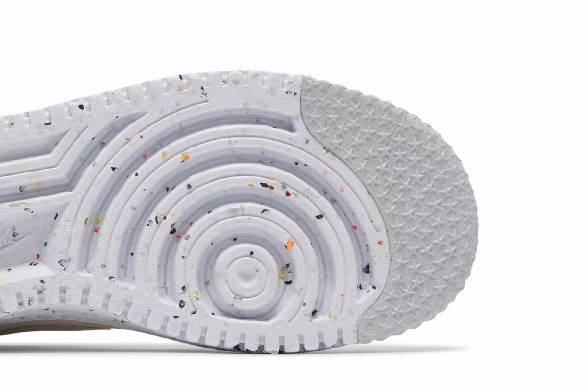 Nike Women's Air Force 1 Crater Flyknit Light Cream, view 6