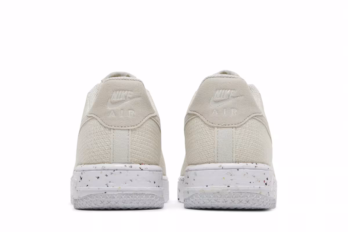 Nike Women's Air Force 1 Crater Flyknit Light Cream, view 7