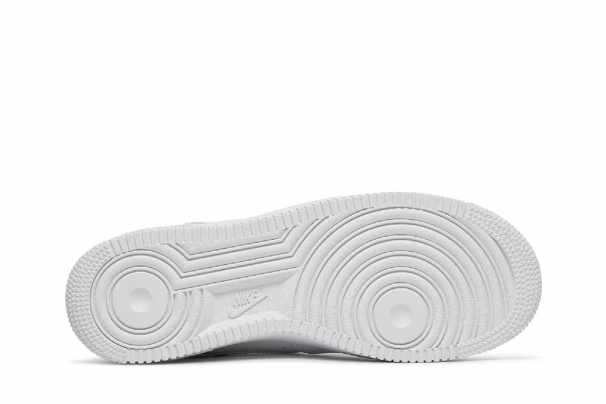 Nike Women's Air Force 1 White Lemon Drop, view 5