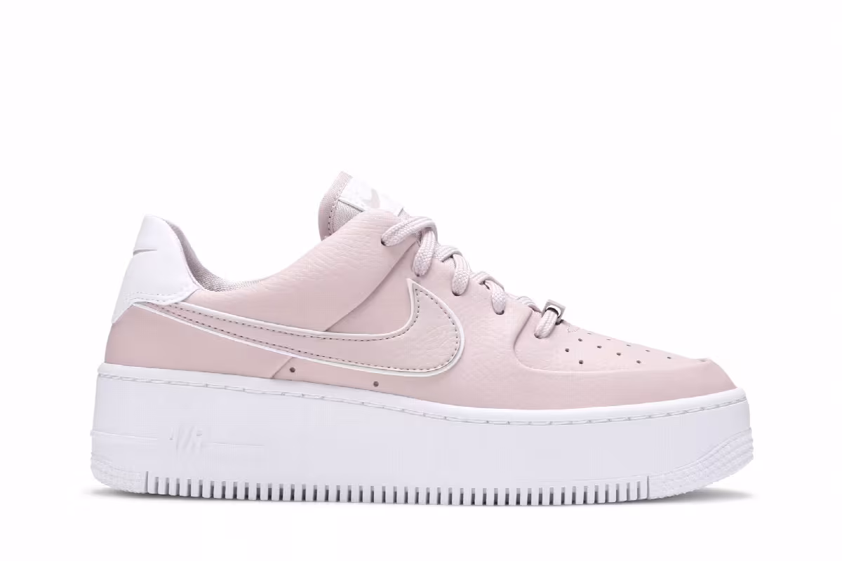 Nike Women's Air Force 1 Sage Low Platinum Violet, view 2