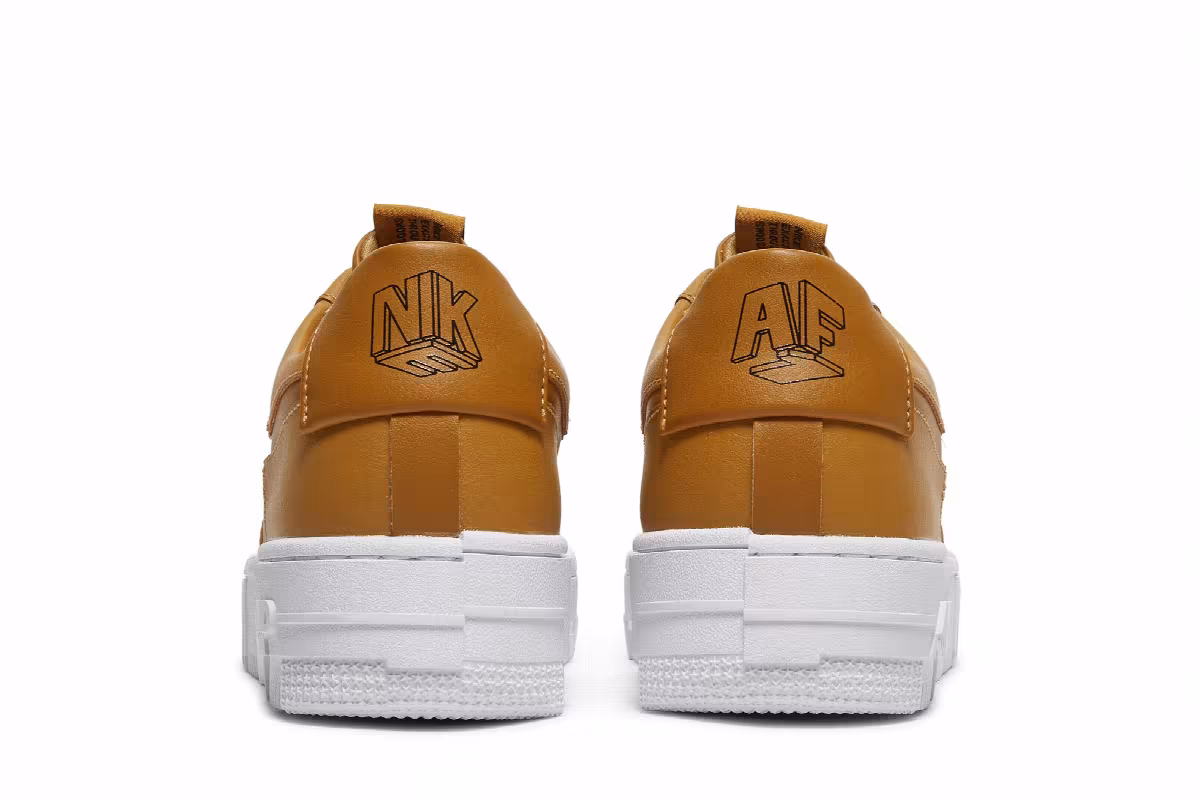 Nike Women's Air Force 1 Pixel Wheat, view 7