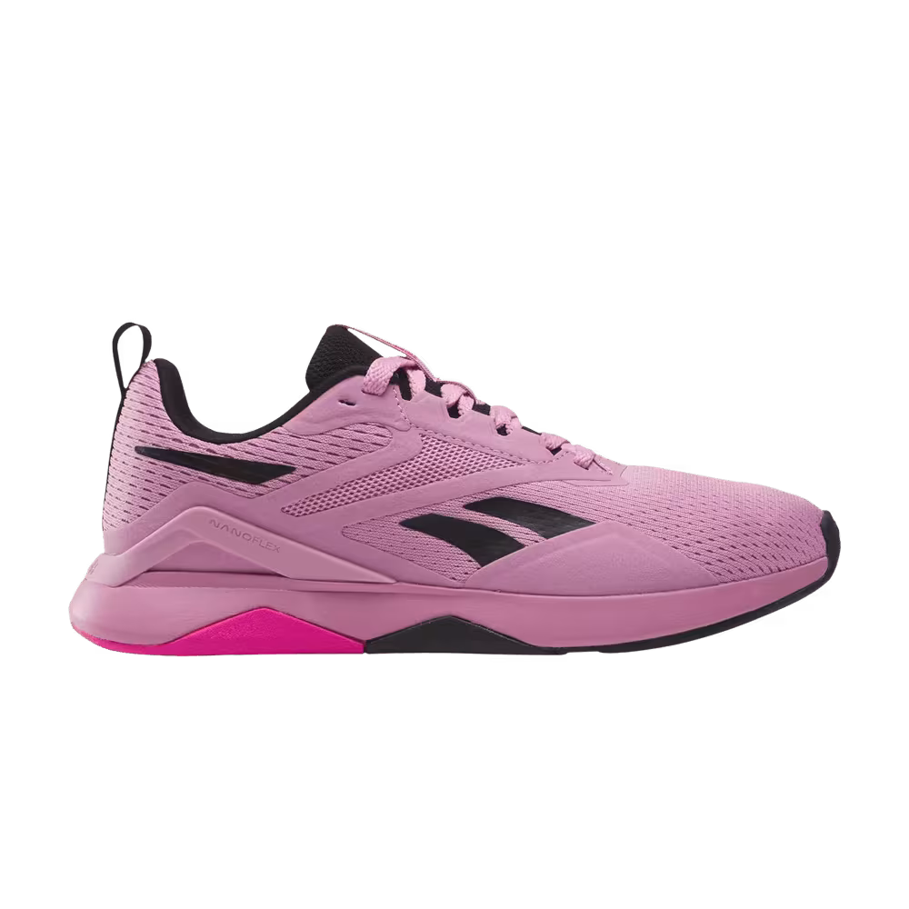 Reebok Women's Nanoflex TR 2.0 Jasper Pink Black