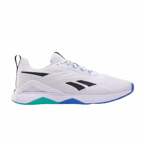 Reebok Nanoflex TR 2.0 'White Black Unleashed Green'