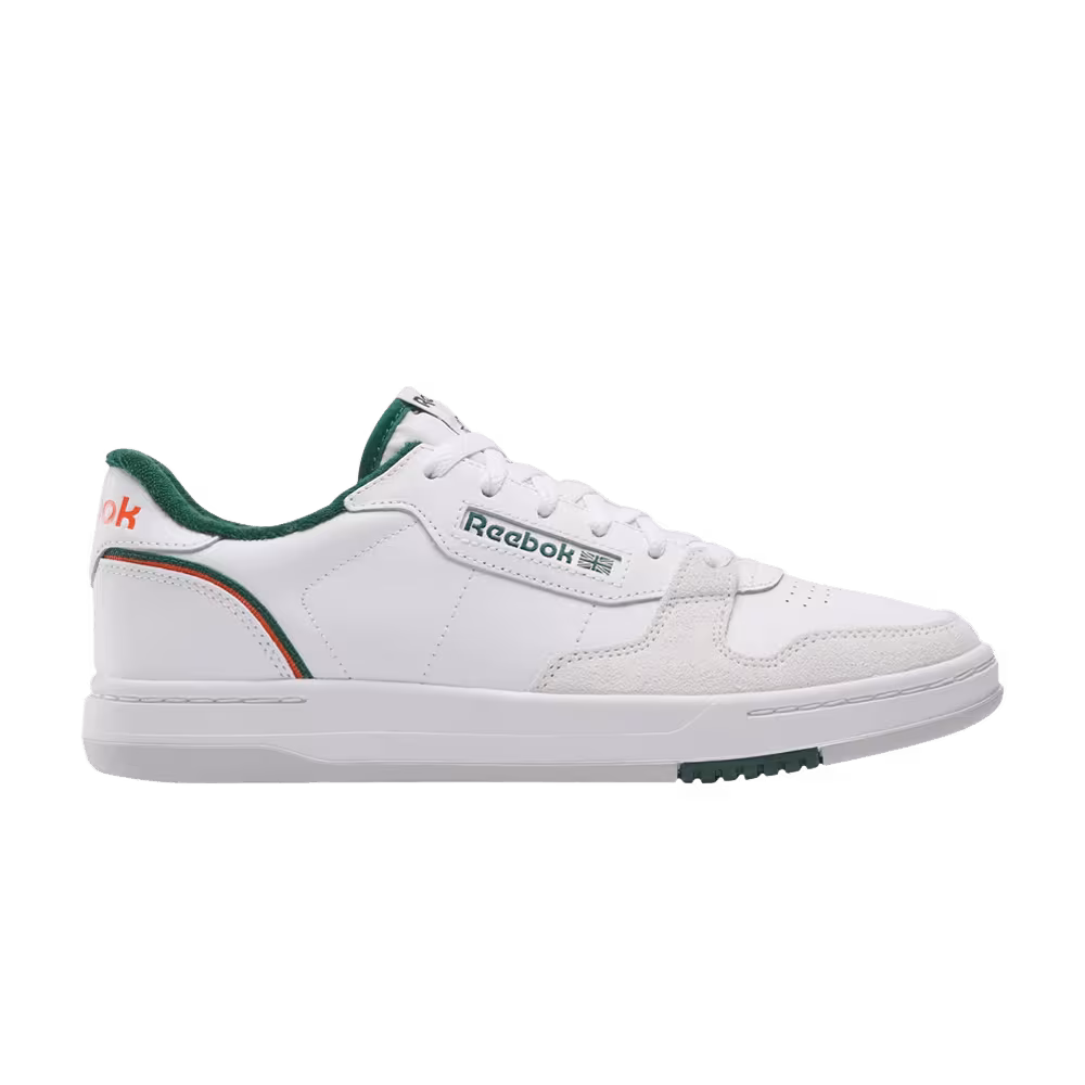 Reebok Phase Court White Dark Green